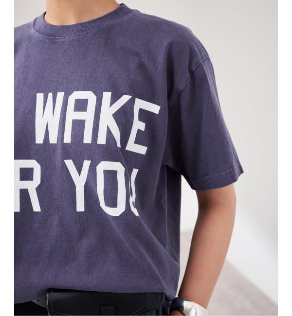 FRAMeWORK「≪予約≫STUDIO ANIMALS 別注IM WAKE FOR YOU TS」|Tシャツ・カットソー|