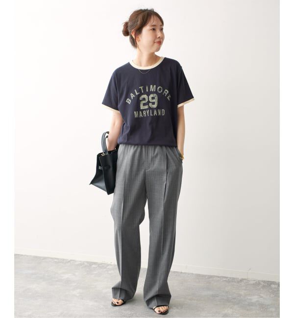 Spick and Span「《予約》トロストレートイージーパンツ」|スラックス|