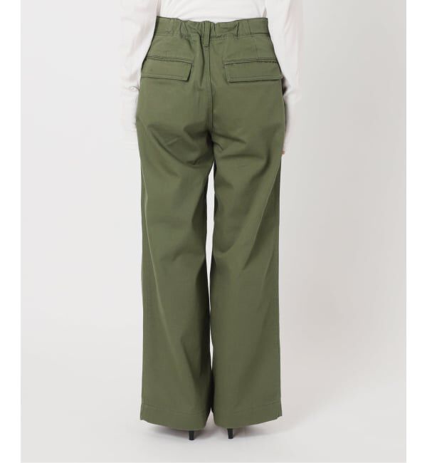 Spick and Span「《予約》ラチネバックイージーストレートパンツ」|その他|