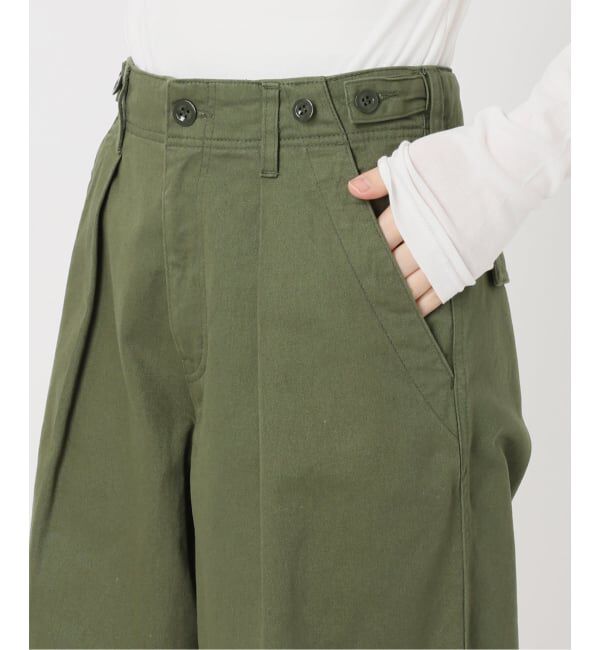 Spick and Span「《予約》ラチネバックイージーストレートパンツ」|その他|