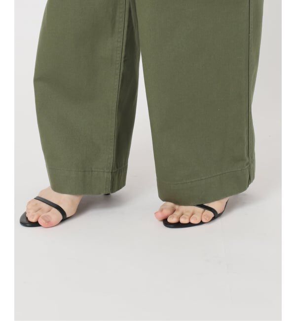 Spick and Span「《予約》ラチネバックイージーストレートパンツ」|その他|