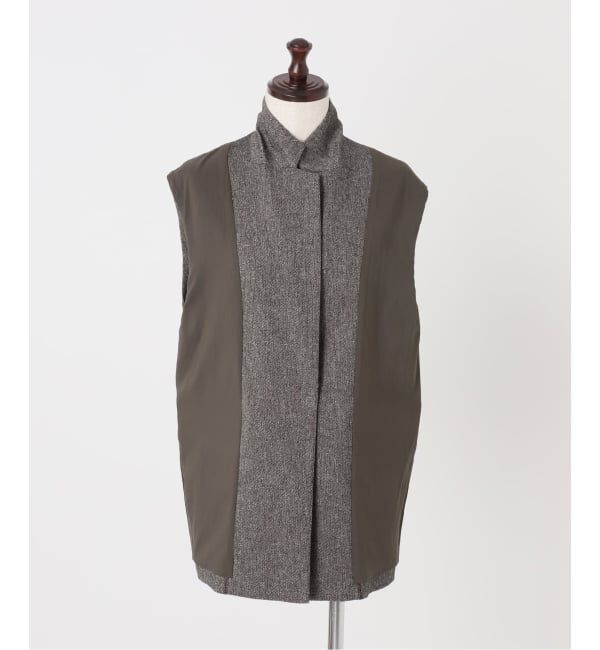Spick and Span「《セットアップ可 / 予約》ネップツイードシングルブレストジレ」|その他|