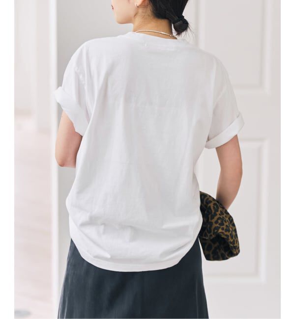 Spick and Span「《予約》melple / メイプル Pasadena Pocket S/S (Thank you al」|Tシャツ・カットソー|