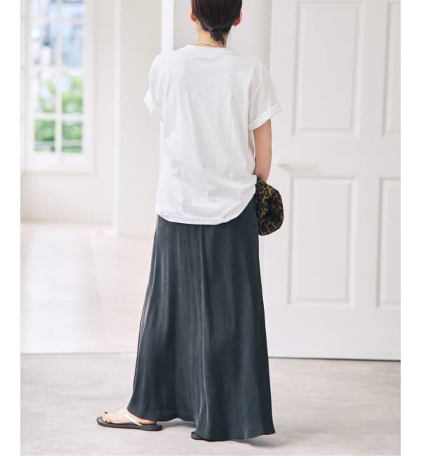 Spick and Span「《予約》melple / メイプル Pasadena Pocket S/S (Thank you al」|Tシャツ・カットソー|
