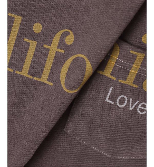 Spick and Span「《予約》melple / メイプル Pasadena Pocket S/S (Thank you al」|Tシャツ・カットソー|