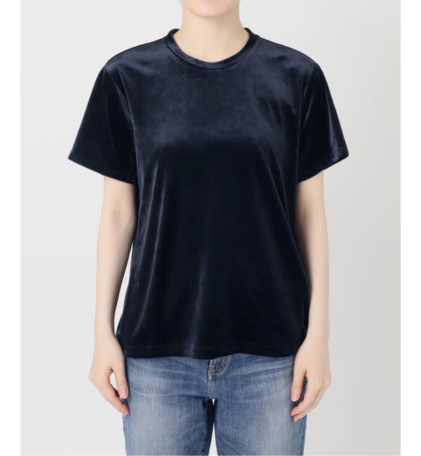 Spick and Span「《予約》TA / PEベロアTシャツ」|Tシャツ・カットソー|