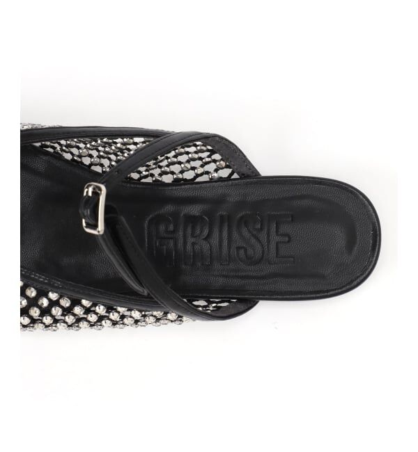 GRISE「《追加 / WEB+一部店舗限定》GRISEビジューネットミュール」|その他|