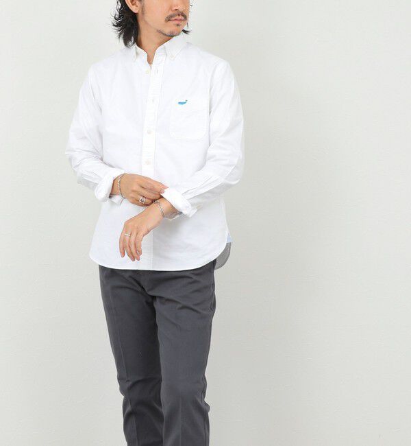 NOLLEY'S goodman「TRADITIONAL OX クジラBD ボタンダウンシャツ 26AW」|シャツ・ブラウス|