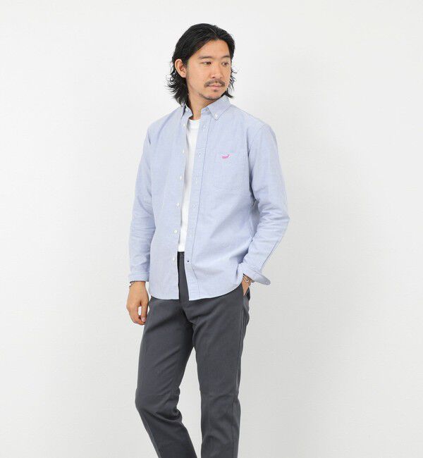 NOLLEY'S goodman「TRADITIONAL OX クジラBD ボタンダウンシャツ 26AW」|シャツ・ブラウス|