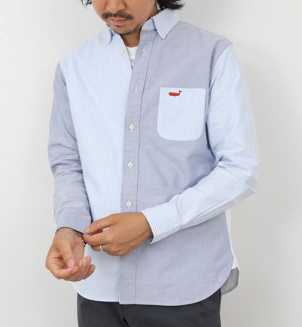 NOLLEY'S goodman「TRADITIONAL OX クジラBD ボタンダウンシャツ 26AW」|シャツ・ブラウス|