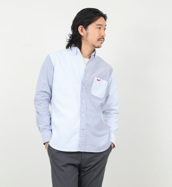 NOLLEY'S goodman「TRADITIONAL OX クジラBD ボタンダウンシャツ 26AW」|シャツ・ブラウス|