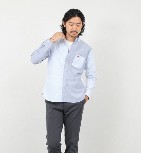 NOLLEY'S goodman「TRADITIONAL OX クジラBD ボタンダウンシャツ 26AW」|シャツ・ブラウス|