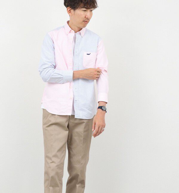 NOLLEY'S goodman「TRADITIONAL OX クジラBD ボタンダウンシャツ 26AW」|シャツ・ブラウス|