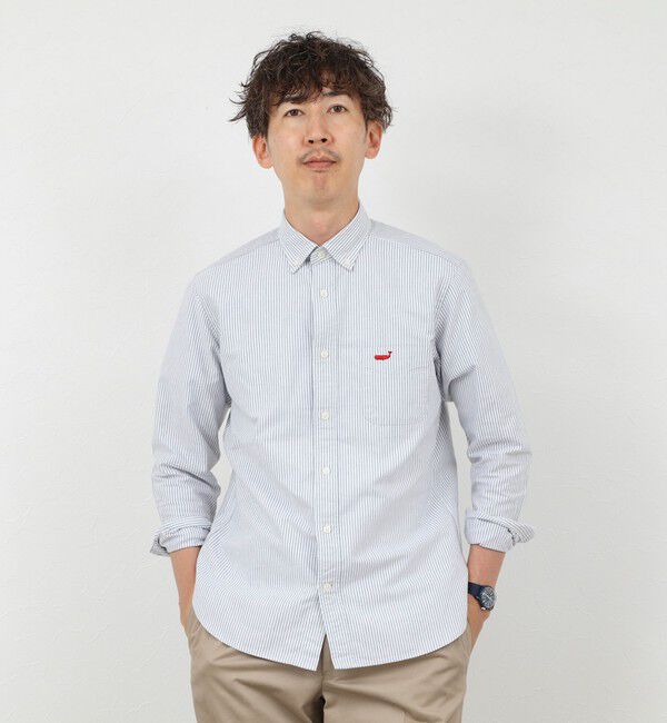 NOLLEY'S goodman「TRADITIONAL OX クジラBD ボタンダウンシャツ 26AW」|シャツ・ブラウス|