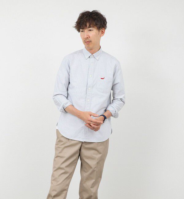 NOLLEY'S goodman「TRADITIONAL OX クジラBD ボタンダウンシャツ 26AW」|シャツ・ブラウス|
