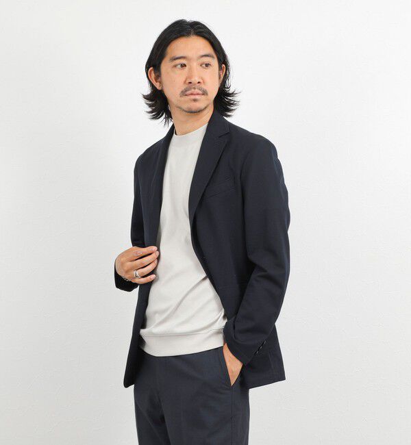 NOLLEY'S goodman「《ビジカジ対応》シルケットスムース ドレスTシャツ CN」|Tシャツ・カットソー|