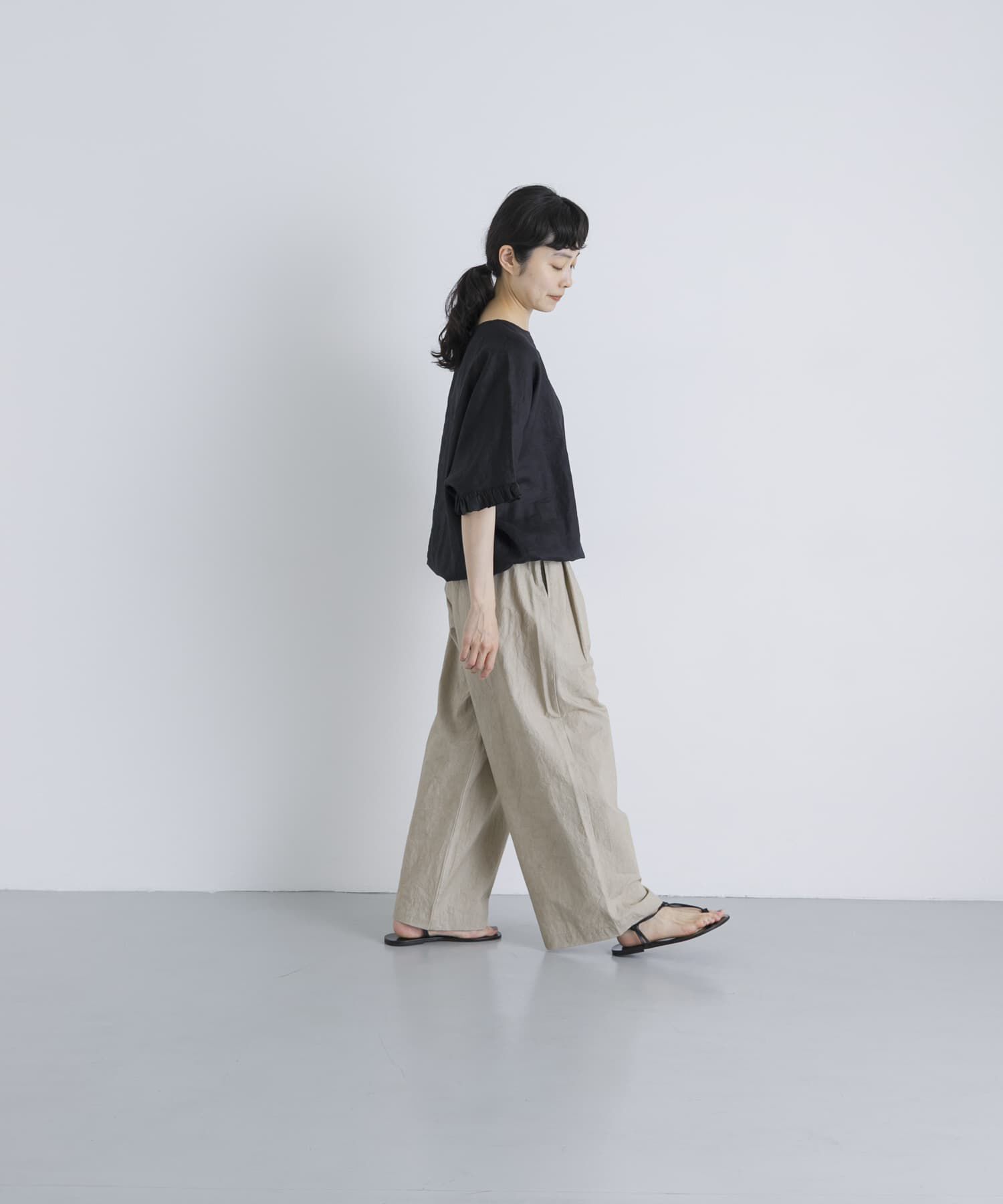 かぐれ「コットン2タックパンツ」|その他|