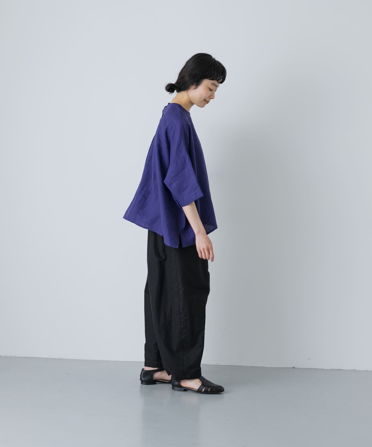 かぐれ「コットンリネンボリュームパンツ」|その他|