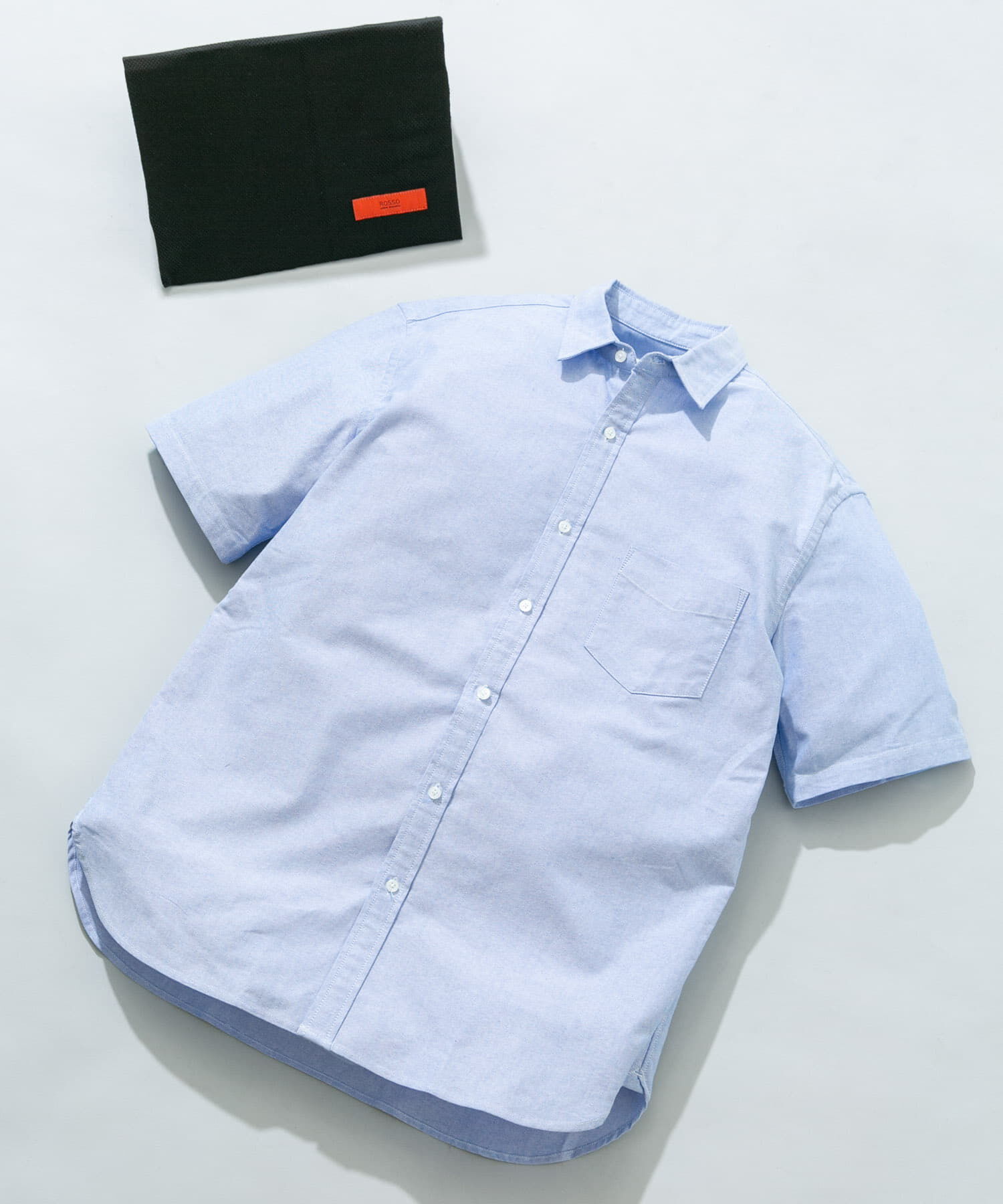 URBAN RESEARCH ROSSO「『WEB限定』『抗菌/消臭』『XXLｻｲｽﾞあり』ﾊｲﾊﾟﾌｫｰﾏﾝｽｵｯｸ」|シャツ・ブラウス|ライトブルー
