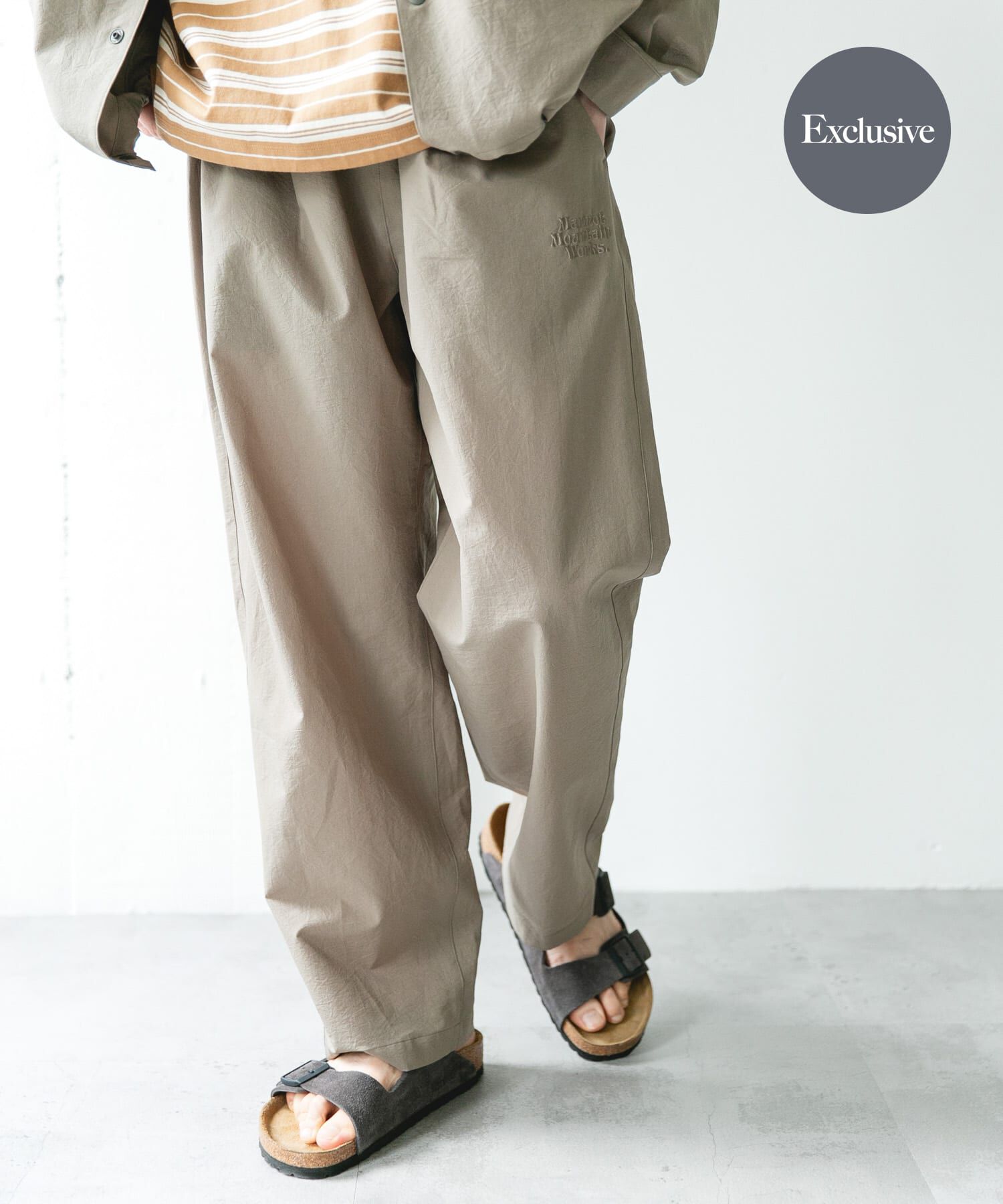 URBAN RESEARCH DOORS「『別注』Marmot&times;DOORS　DOT AIR PANTS」|その他|カーキ