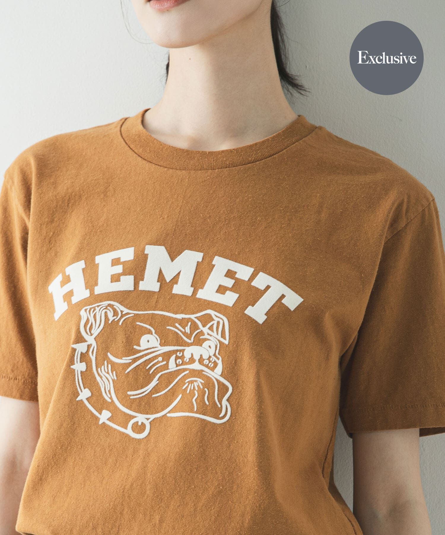 URBAN RESEARCH「『別注』Mixta&times;URBAN RESEARCH　HEMET」|Tシャツ・カットソー|キャメル