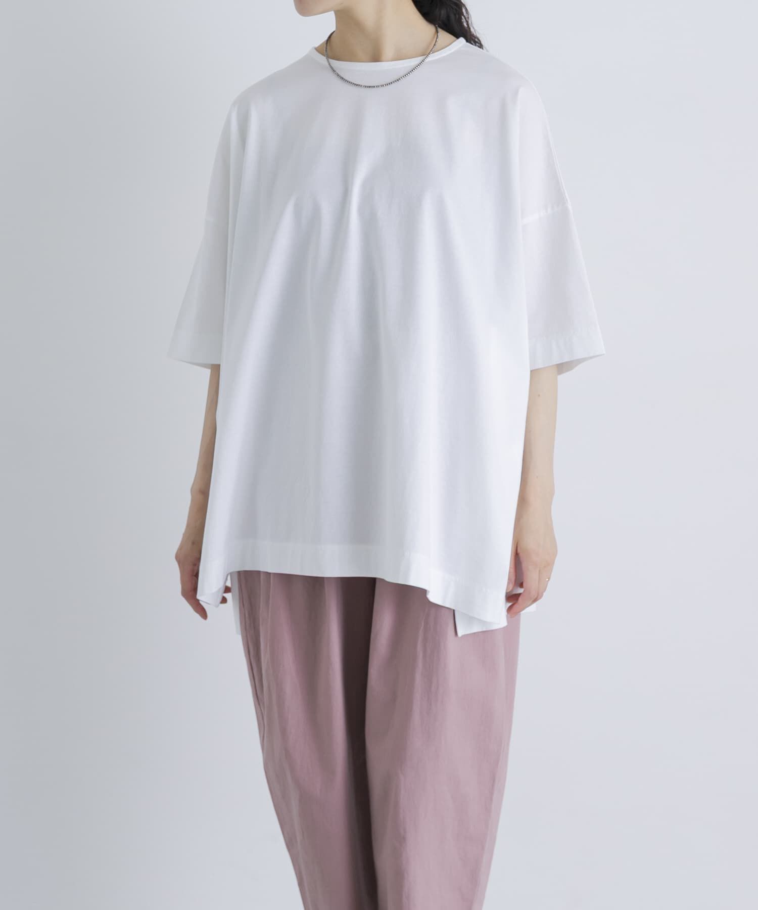 かぐれ「オーバークルーネックカットソー」|Tシャツ・カットソー|