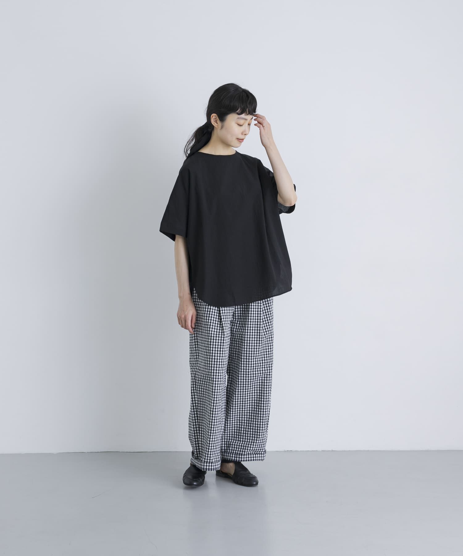 かぐれ「ウェザーワッシャーワイドパンツ」|その他|