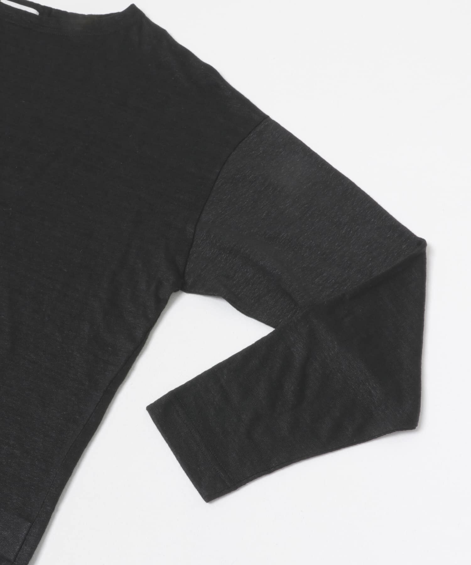 かぐれ「リネンボートネックカットソー」|Tシャツ・カットソー|