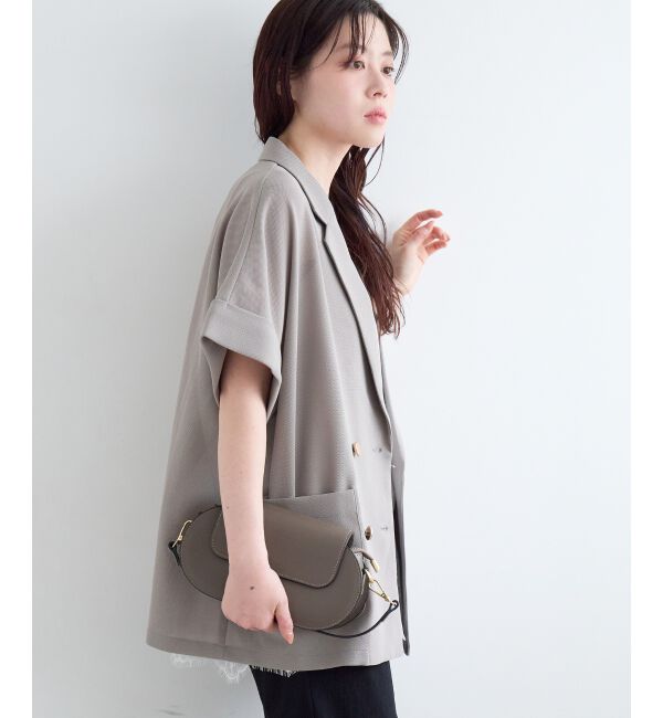  「≪洗える≫メッシュハーフスリーブジャケット」|その他|