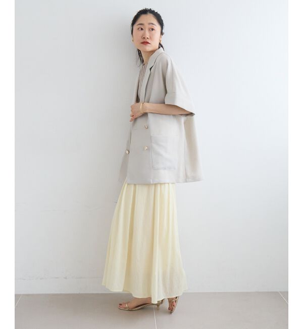  「≪洗える≫メッシュハーフスリーブジャケット」|その他|