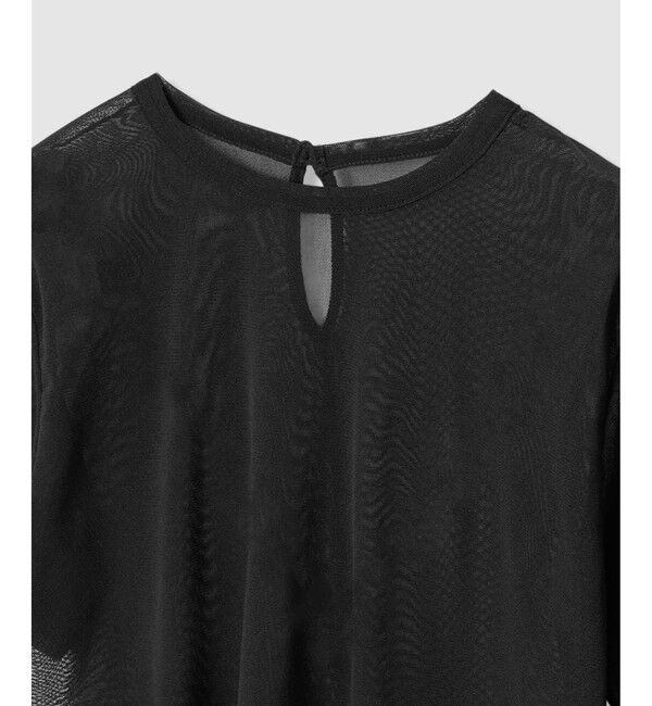 LOULOU WILLOUGHBY「【LOULOU WILLOUGHBY】ボウタイツキチュールトップス」|Tシャツ・カットソー|