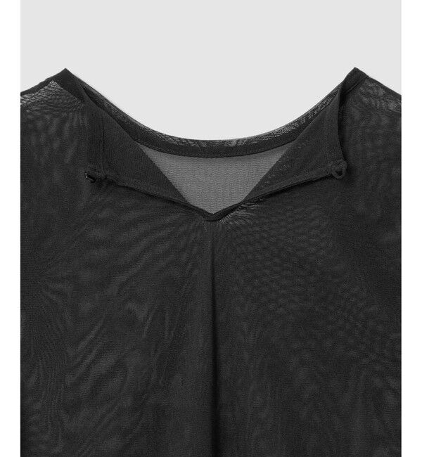 LOULOU WILLOUGHBY「【LOULOU WILLOUGHBY】ボウタイツキチュールトップス」|Tシャツ・カットソー|