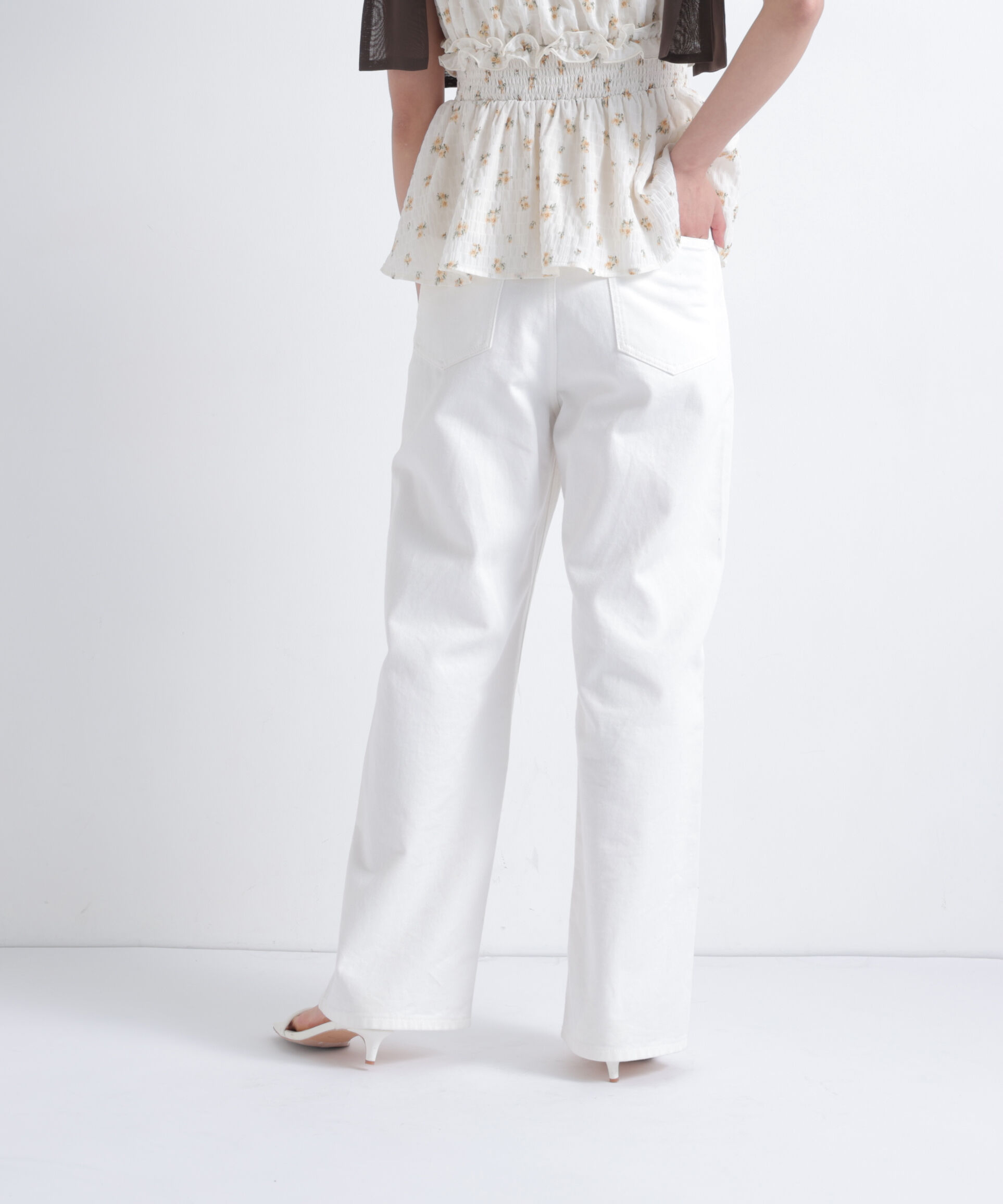 「<sweet・Oggi.jp掲載>ワイドストレートデニムパンツ」|その他|