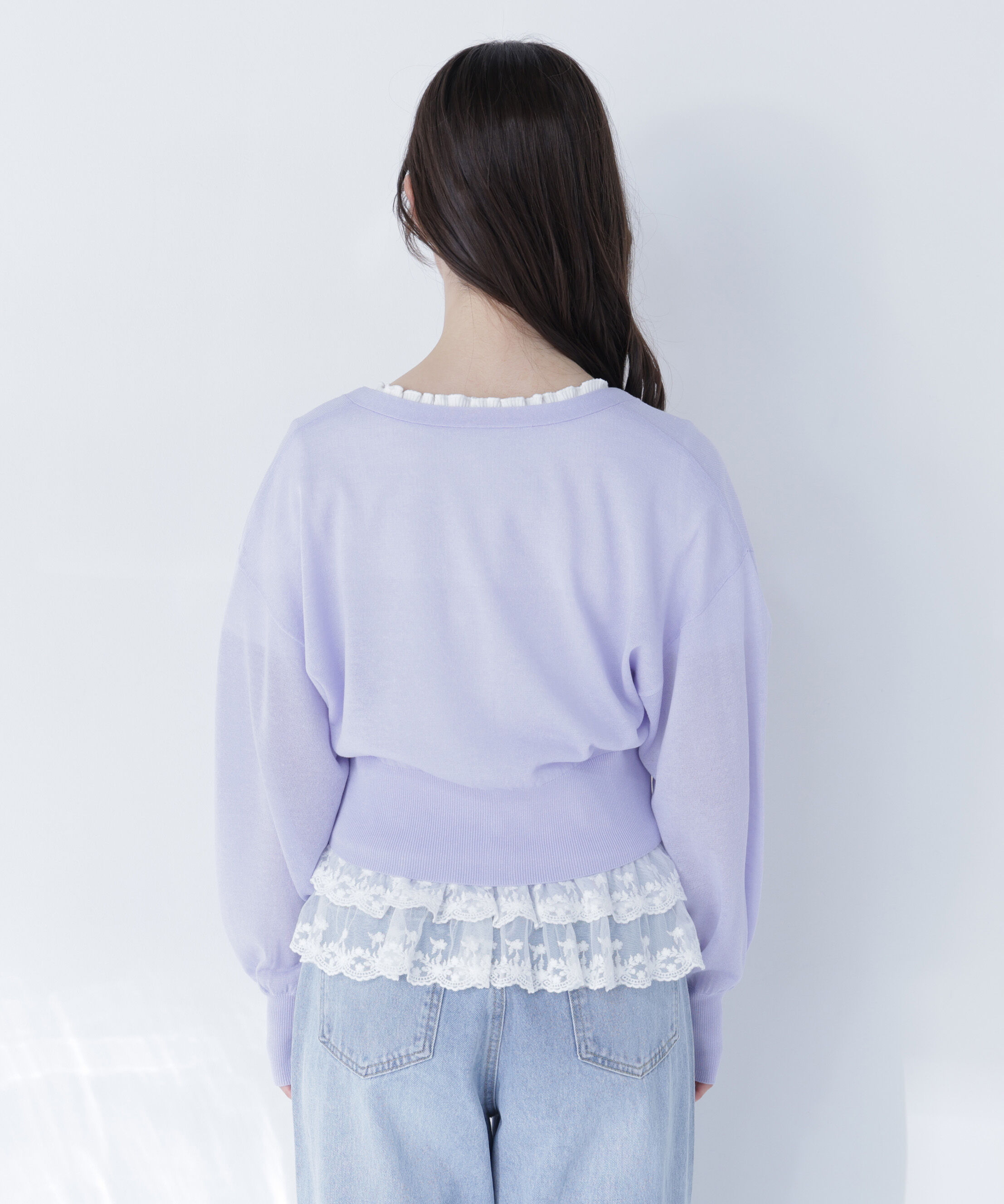  「〈ちょうど、いい服〉さらりと、涼しげ麻混カーディガン」|ニット・セーター|