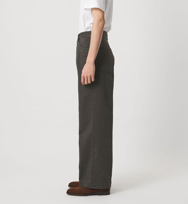 UNITED ARROWS「ロープ染めカラーデニム バギー5ポケット」|デニム|
