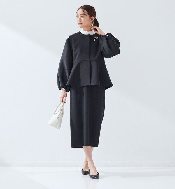 UNITED ARROWS green label relaxing「［size SHORTあり］fleurie(フルリー) フォルム ジャケット」|ノーカラージャケット|