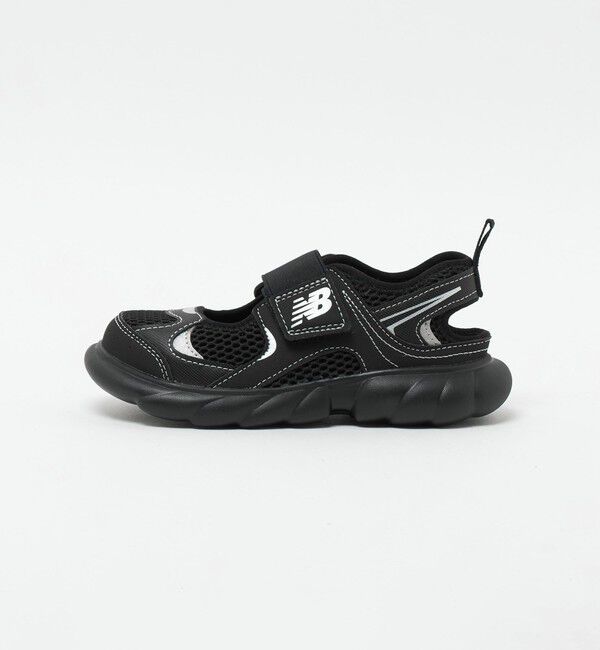 UNITED ARROWS green label relaxing「【WEB限定】＜New Balance＞ 230 Hook and Loop サンダル / キッズ 17cm-21cm」|スニーカー|BLACK