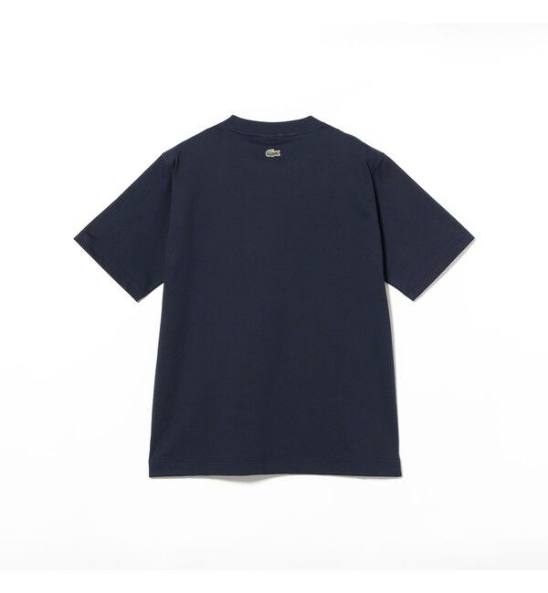 BEAMS「BEAMS｜【別注】LACOSTE / バッジ Tシャツ｜プリントT｜半袖Tシャツ|ラコステ|」|Tシャツ・カットソー|