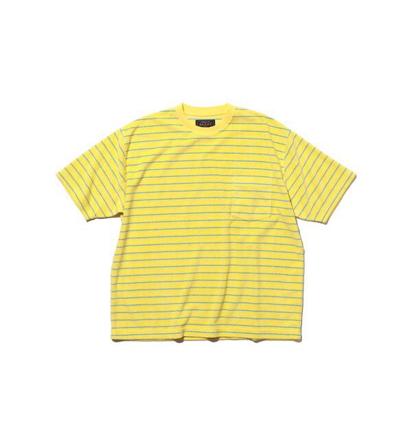 BEAMS PLUS「Pocket Tee Pile Stripe」|Tシャツ・カットソー|