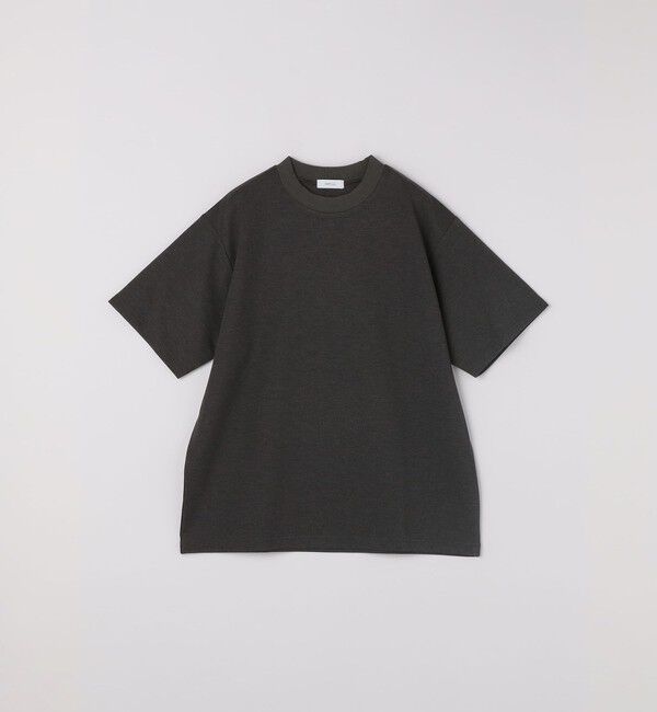 SHIPS any「SHIPS any: デザイン リブ ハイゲージ ポンチ クルーネック Tシャツ◆」|Tシャツ・カットソー|