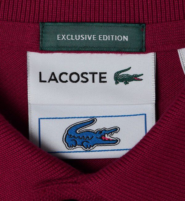 SHIPS「【SHIPS別注】LACOSTE: ドロップテイル ポロシャツ」|ポロシャツ|