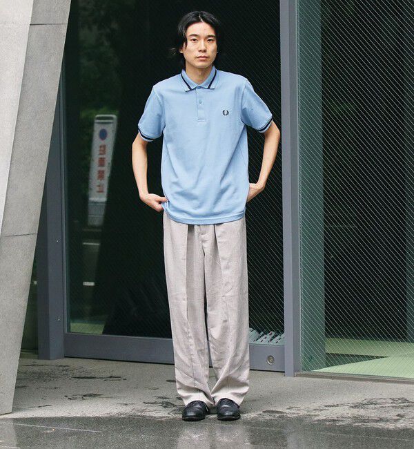 SHIPS「【SHIPS EXCLUSIVE】FRED PERRY: イギリス製M2 シングルライン ポロシャツ」|ポロシャツ|