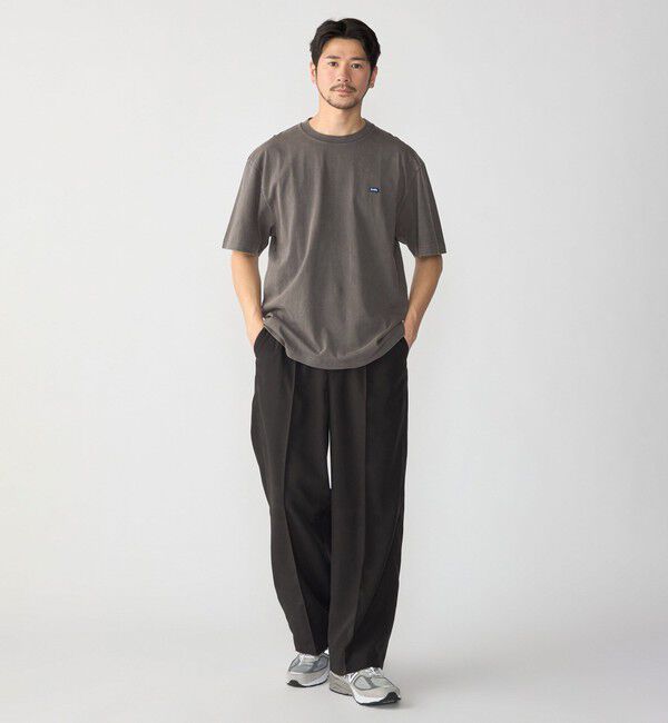 SHIPS「【WEB限定】SHIPS: マイクロ ワッペン フェード Tシャツ」|Tシャツ・カットソー|