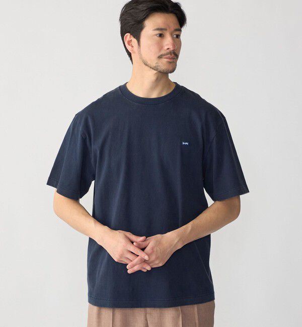 SHIPS「【WEB限定】SHIPS: マイクロ ワッペン フェード Tシャツ」|Tシャツ・カットソー|