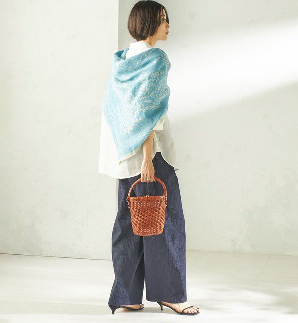 SHIPS for women「manipuri: 120*120 STOLE」|ストール|