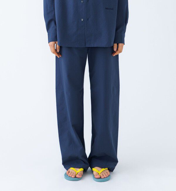 SHIPS「【City Ambient Products別注】Marmot:〈撥水〉DotAir(R) PANT」|スラックス|ネイビー