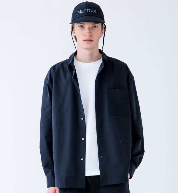SHIPS「【City Ambient Products別注】Marmot:〈撥水〉DotAir(R) SHIRTS」|シャツ・ブラウス|