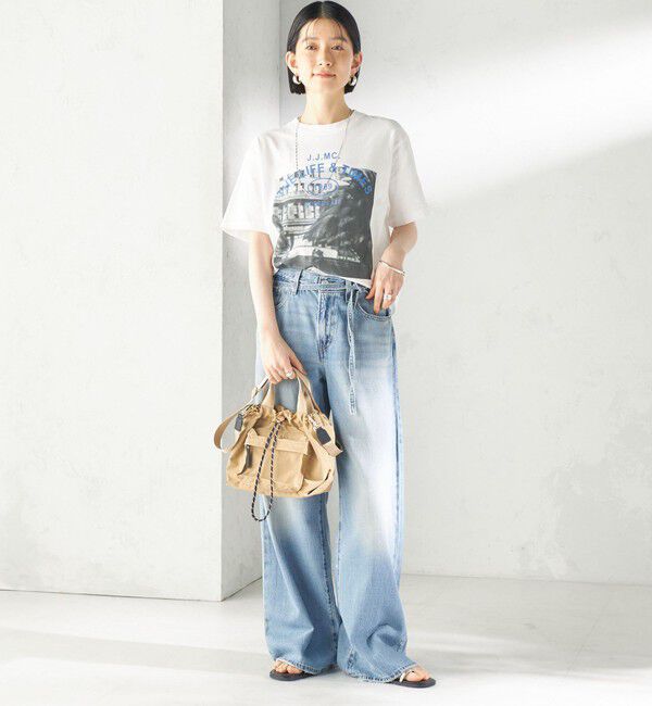 SHIPS for women「《予約》【WEB限定】Hyman Roth:〈撥水加工〉ナイロン ミニバッグ」|ショルダー・メッセンジャー|