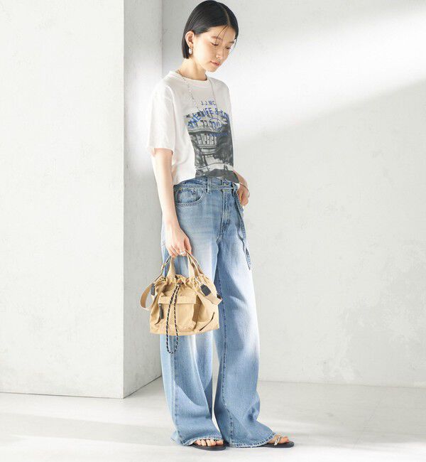 SHIPS for women「《予約》【WEB限定】Hyman Roth:〈撥水加工〉ナイロン ミニバッグ」|ショルダー・メッセンジャー|