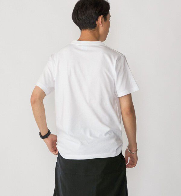 SHIPS「【WEB限定】SHIPS: マイクロ SHIPSロゴ Tシャツ」|Tシャツ・カットソー|
